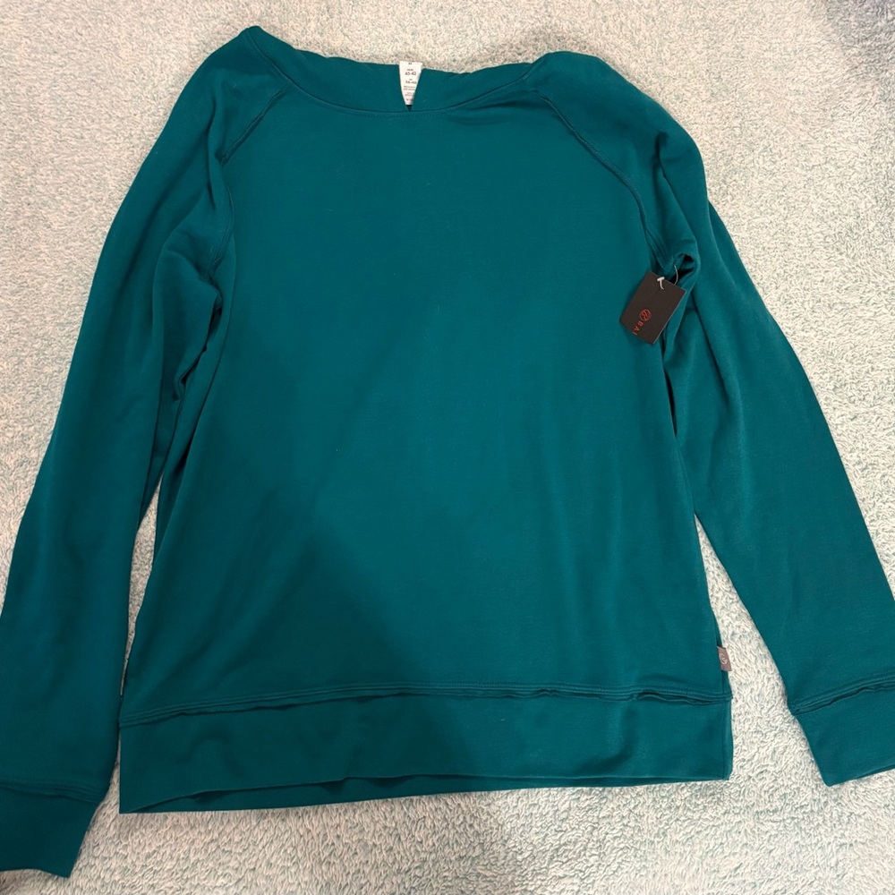 Teal Long Sleeve Sweatshirt